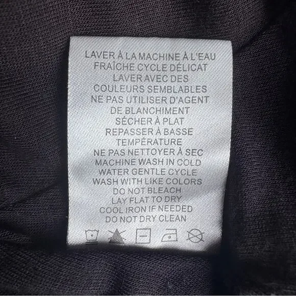 House of Harlow 1960 Black Ruched Mesh MIDI Skirt size XS - Picture 7 of 10